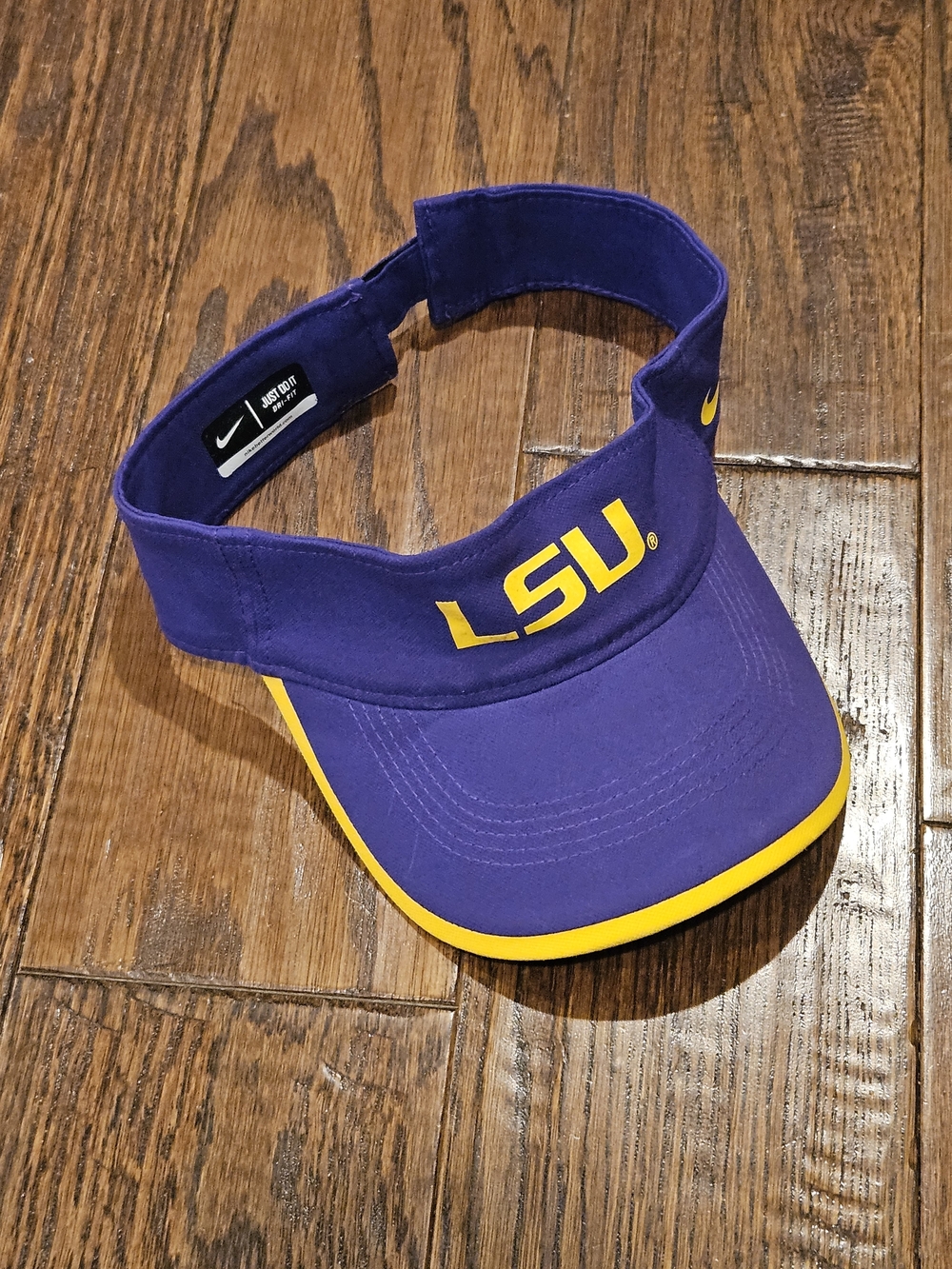 Nike LSU Purple and Gold Visor